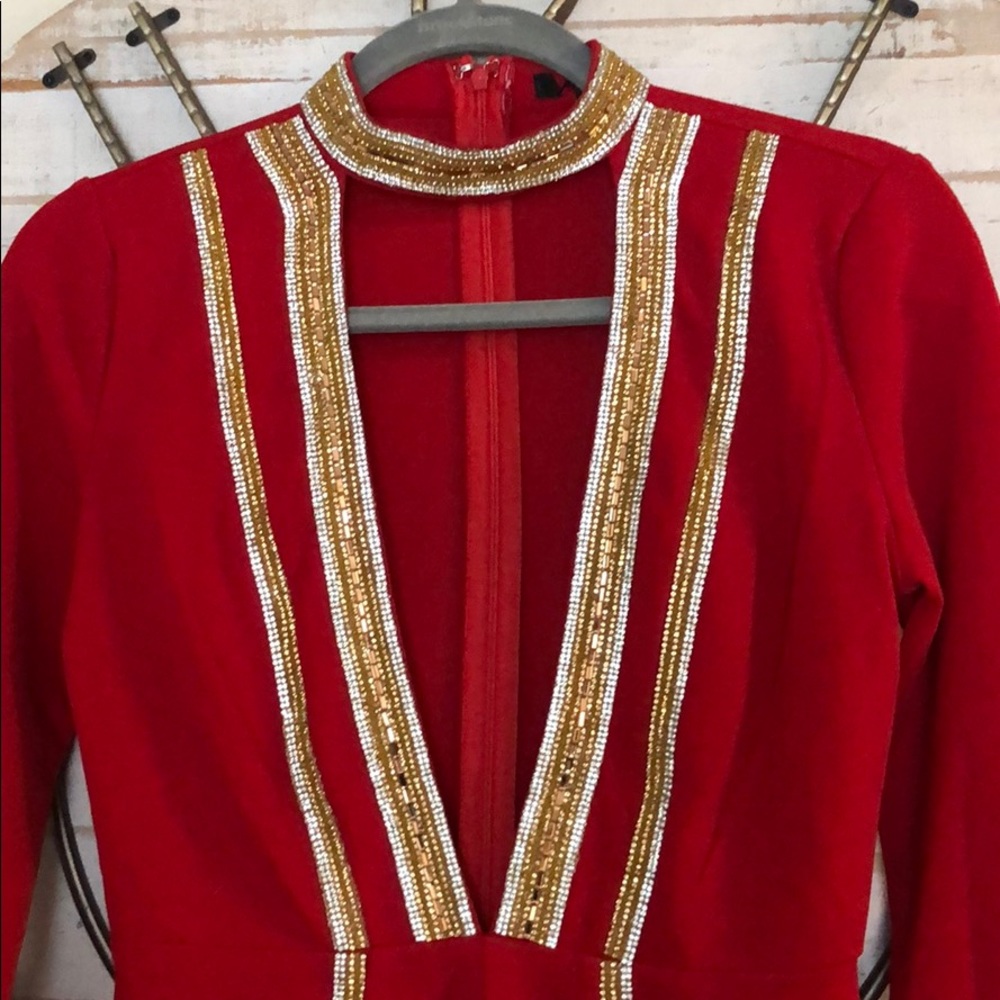 Red Romper - Picture 2 of 4